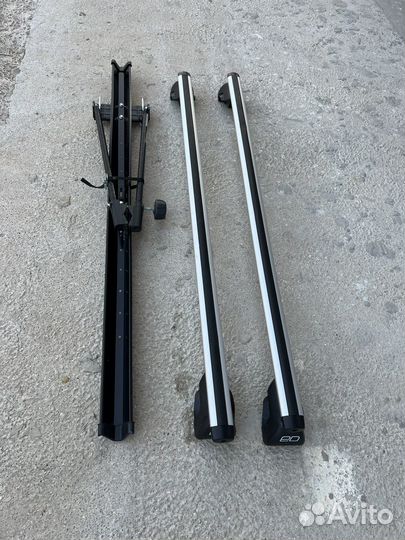 Рейлинги на крышу с креплением для велосипеда