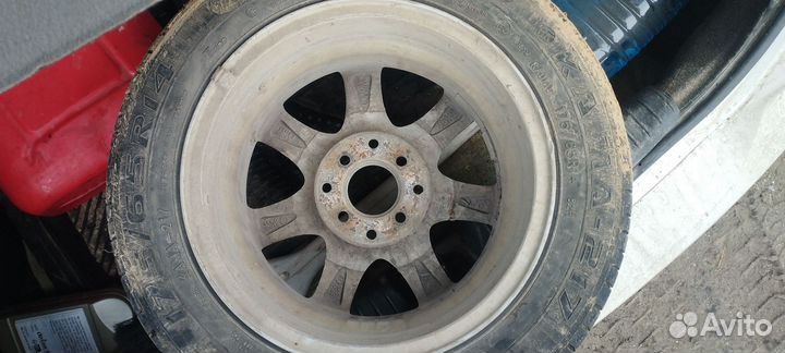 Литые диски двухразмерные бу