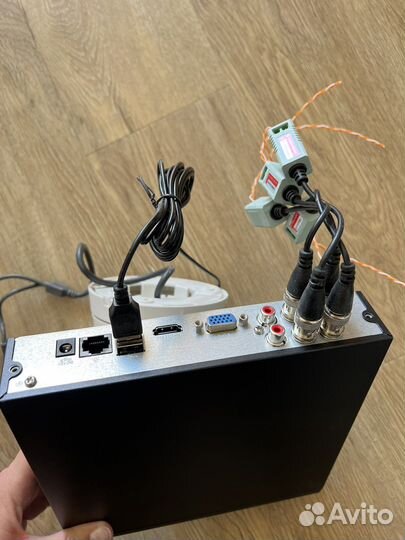 Комплект видеонаблюдения 4 камеры