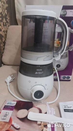 Пароварка блендер philips avent 4 в 1