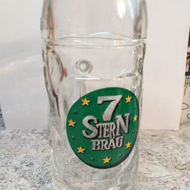 Пивной бокал 7 Stern Brau, 0,3 л, Австрия