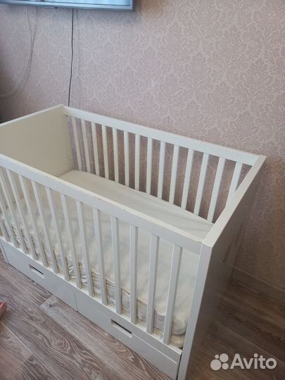 Детская кровать IKEA с 0 до 3 лет