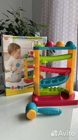 Развивающая игрушка стучалка сортер