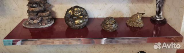 Полки интерьерные, со скрытым креплением, парящая