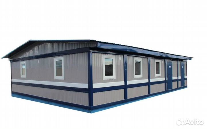 Модульное здание - столовая, 25-30 мест