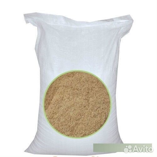 Стружка, опилки в мешках и брикетах