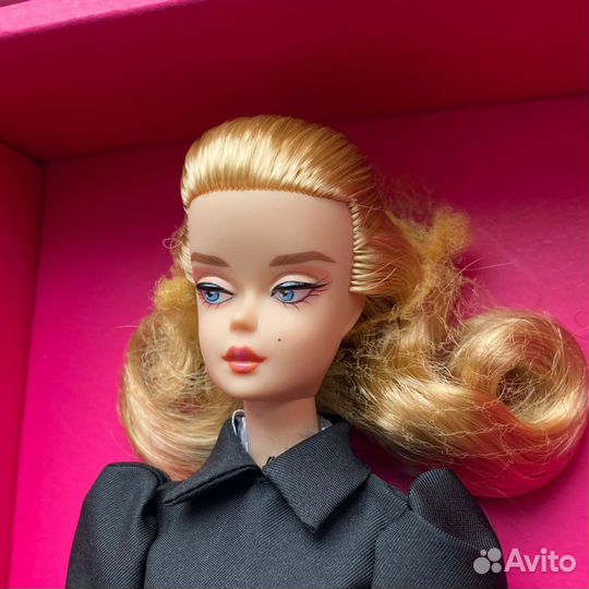 Кукла barbie silkstone best in black