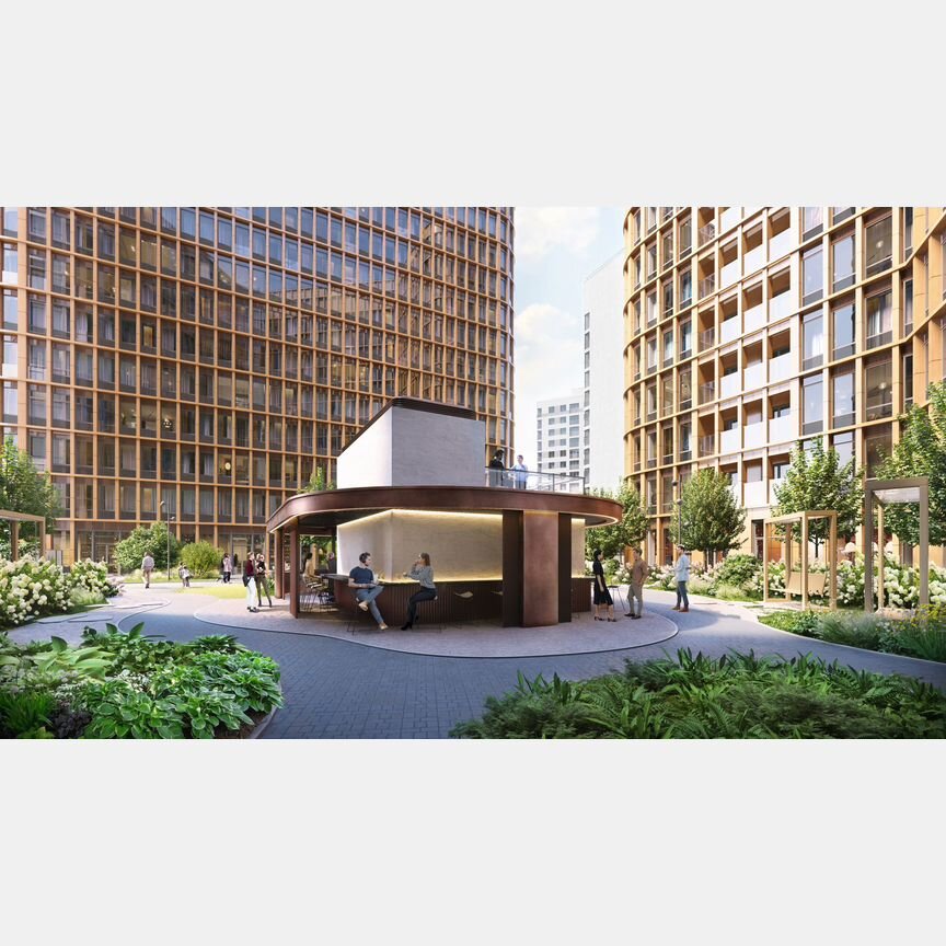 Апартаменты-студия, 34,7 м², 5/15 эт.