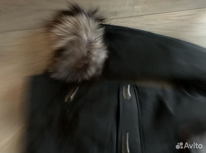 Парка на натуральном кролике