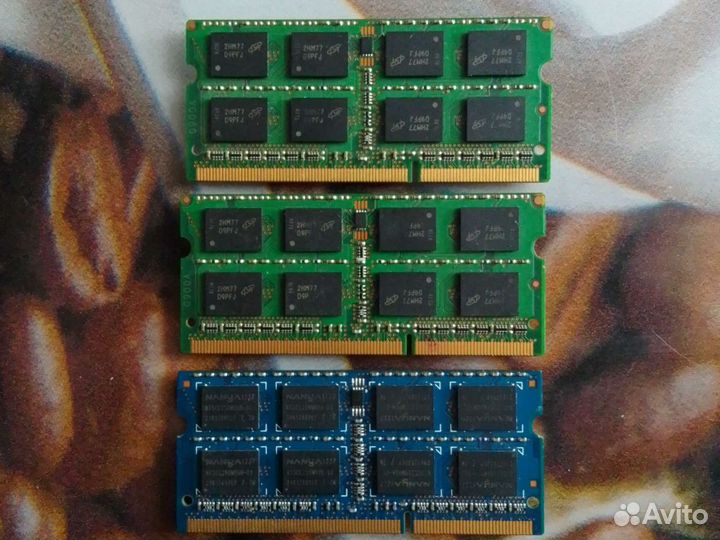 Оперативная память DDR3 для ноутбука 4gb
