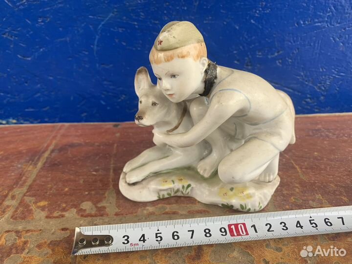 Статуэтка лфз юный пограничник в ремонт