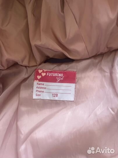 Пальто детское для девочки