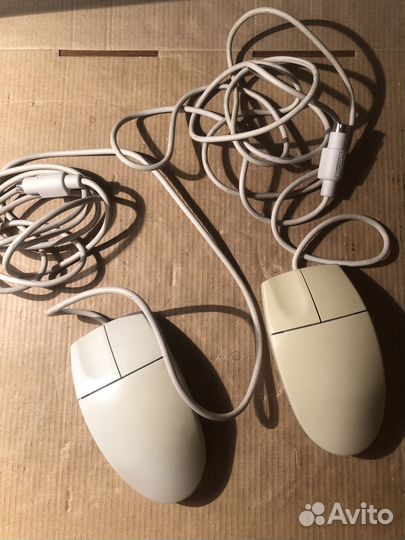 Ретро мышь PS/2