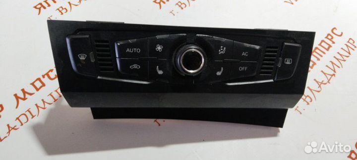 Блок управления климат-контролем Audi A4 B8 седан