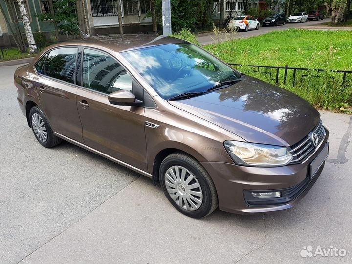 Volkswagen Polo 1.6 AT, 2019, 160 000 км