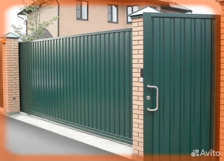 Забор из профлиста