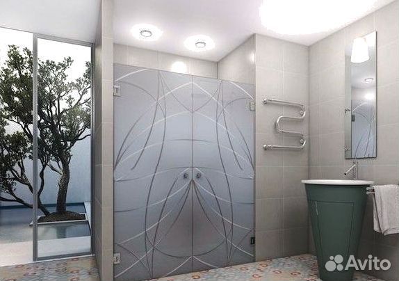 Стеклянная душевая