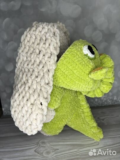 Заяц вязаный Вязаные игрушки Дракон