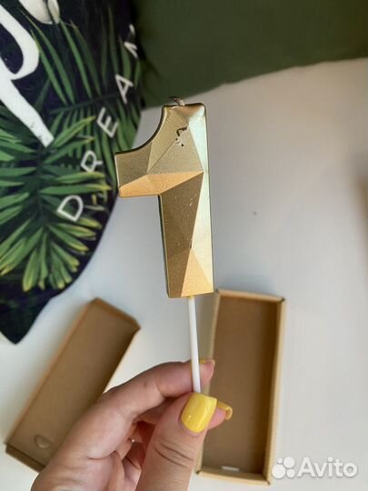 Шар цифра, топпер на торт, гирлянда на 1 годик