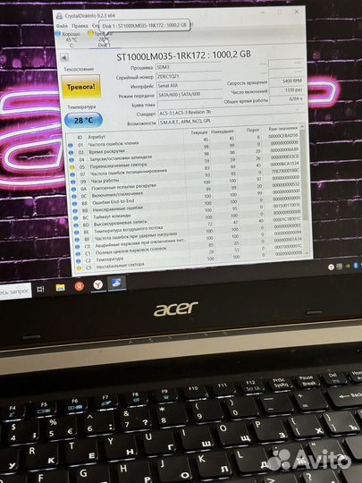 Игровой ноутбук Acer IPS i5 7300HQ GTX1050