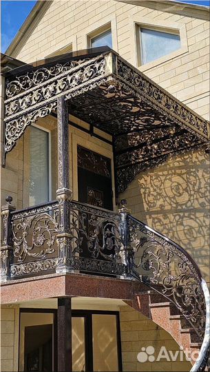 Художественная ковка, литье, перила