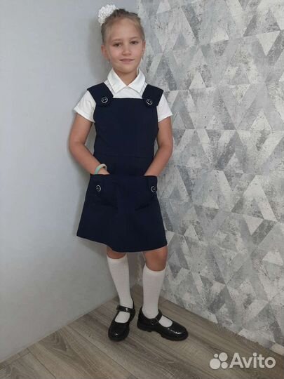 Школьный сарафан Alisia fiori