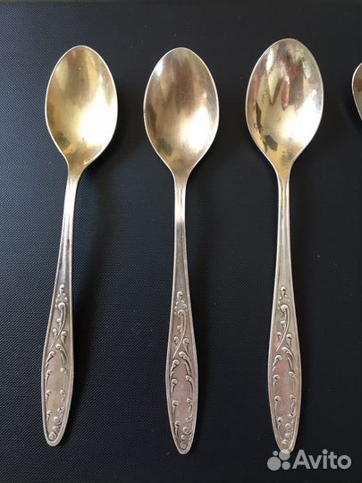 Ложки чайные мельхиоровые СССР