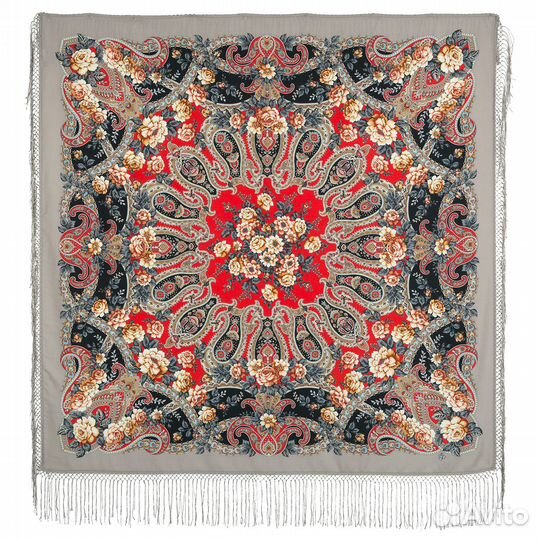 Павловопосадский шерстяной платок