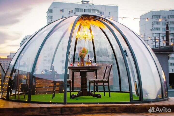 Купольная беседка
