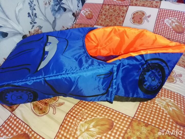 Матрасик-пенал на санки