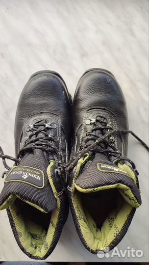 Ботинки мужские рабочие, теплые, спецовочные