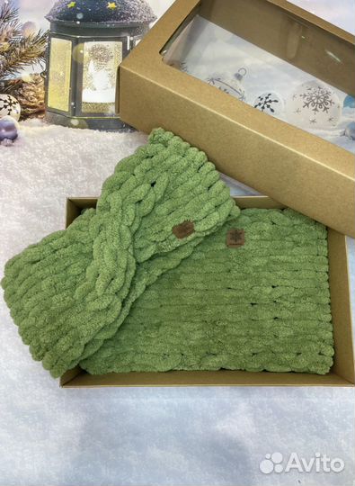 Вязаная повязка на голову