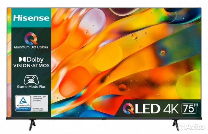 Телевизор hisense 75e7kq