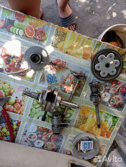 Запчасти на мопед альфа 110