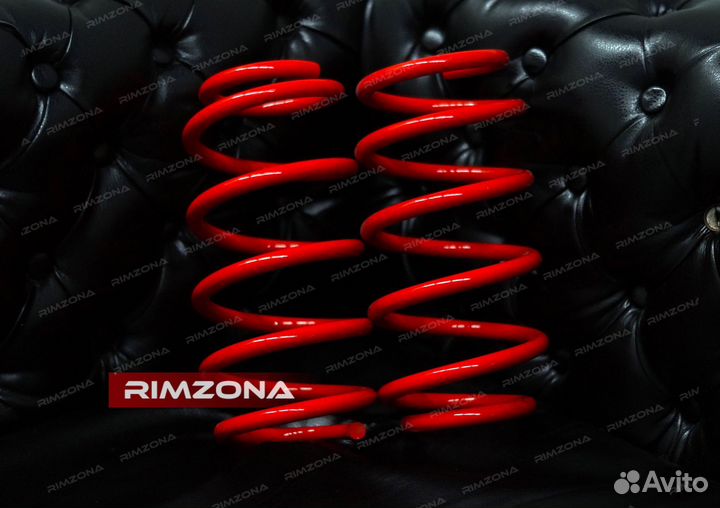 Пружины с занижением -30 на Outlander