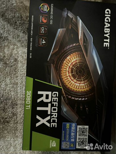 Видеокарта GeForce rtx 3080 Ti