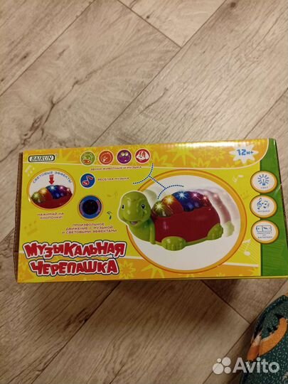 Игрушка музыкальная Черепашка