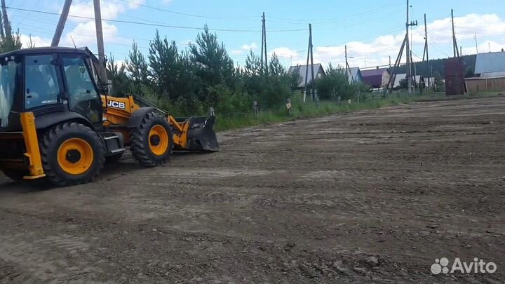 Услуги трактора экскаватора