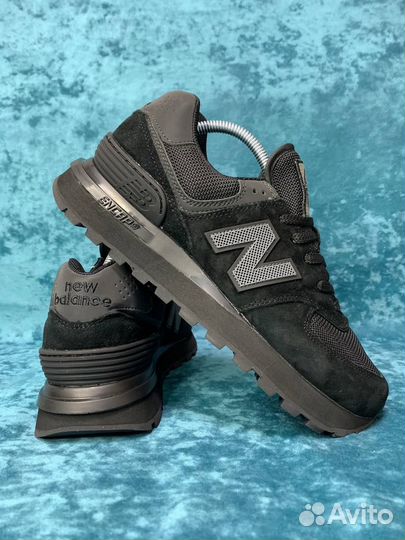 Кроссовки New Balance 574 x Stone Island Black M57