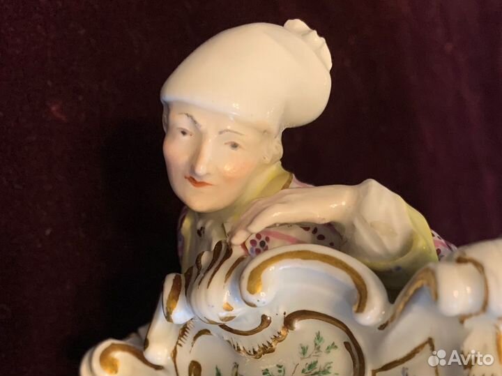 Meissen редкость,обнаруженный любовник''