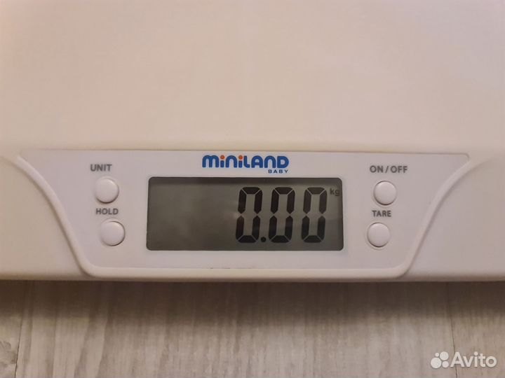 Детские электронные весы minilandBabyScale