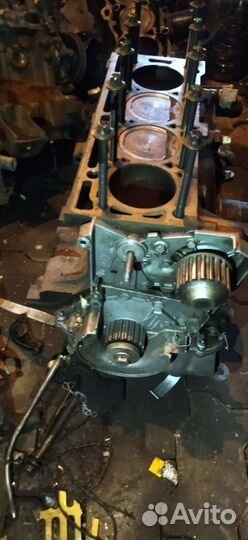 Шорт блок 1.6 бензин Рено меган 2 к4м