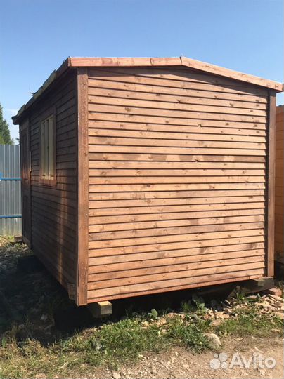 Деревянная бытовка