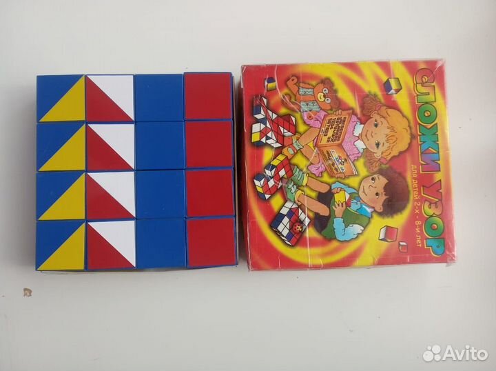 Кубики сложи узор