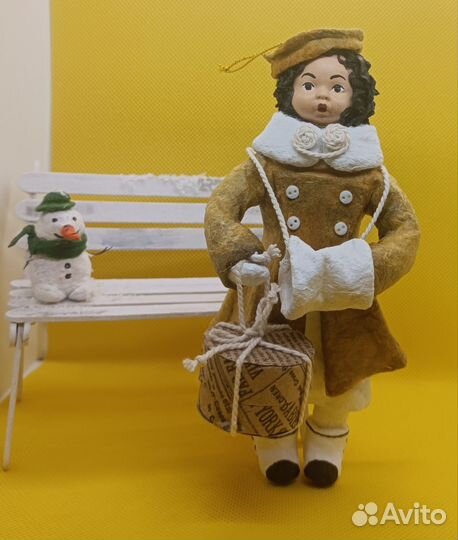 Ватная игрушка