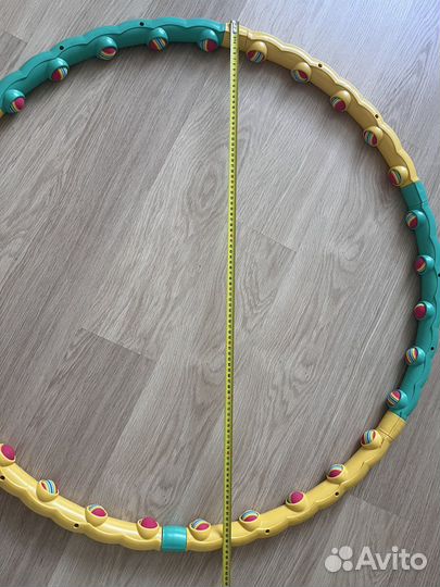 Массажный обруч хулахуп утяжеленный для похудения