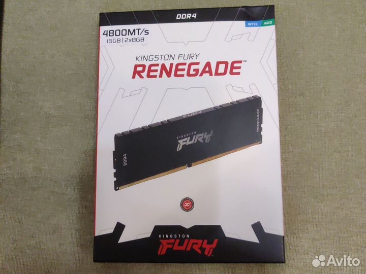 Kingston fury renegade ddr4 16gb