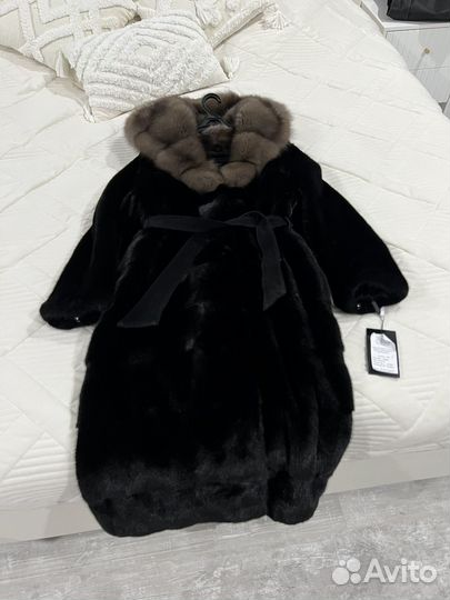 Шуба норковая 44