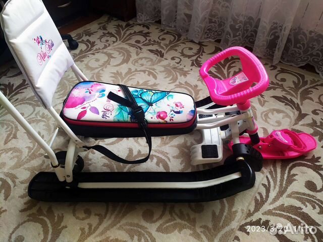 Снегокат Ника Кидс на колесах