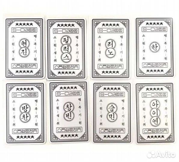 Сет лаки карт Stray kids от pop- up store